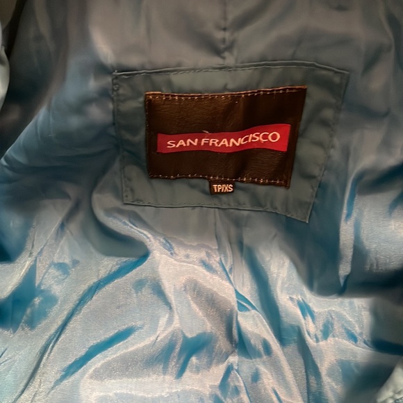 San Francisco, Autumn/winter coat (ocean) XS - Picture 2 of 3
